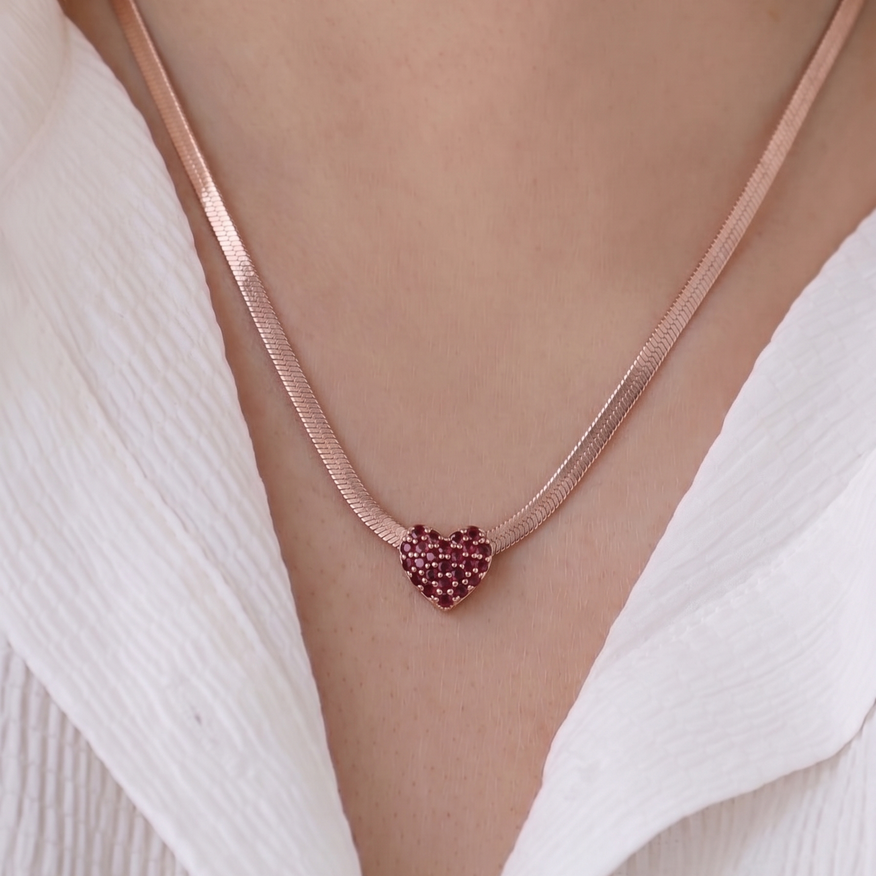 Silky Rose Gold Chain