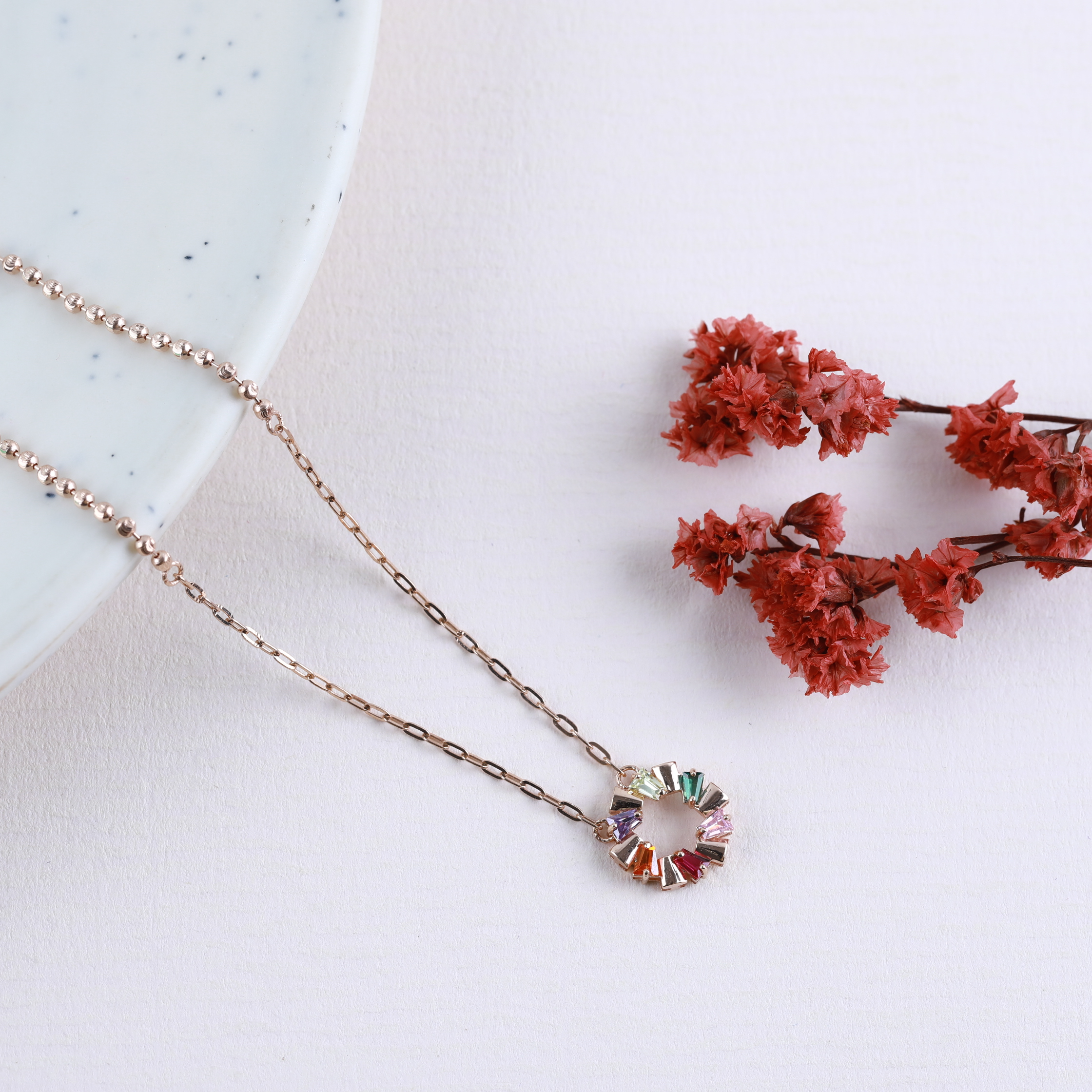 Silky Rose Gold Chain