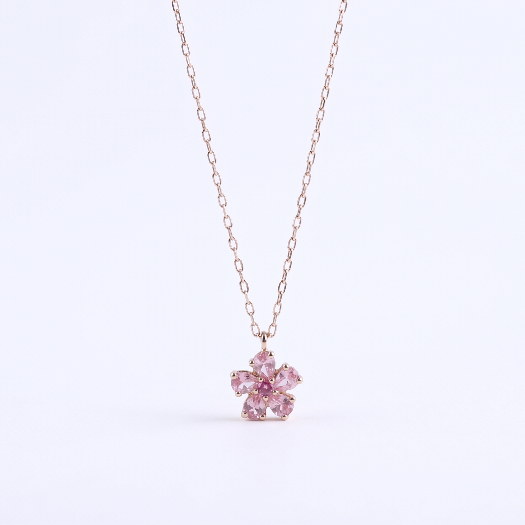 Silky Rose Gold Chian