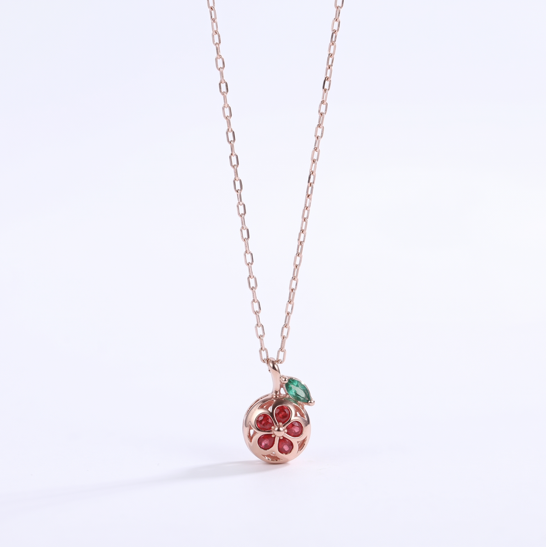 Silky rose Gold Chain hover